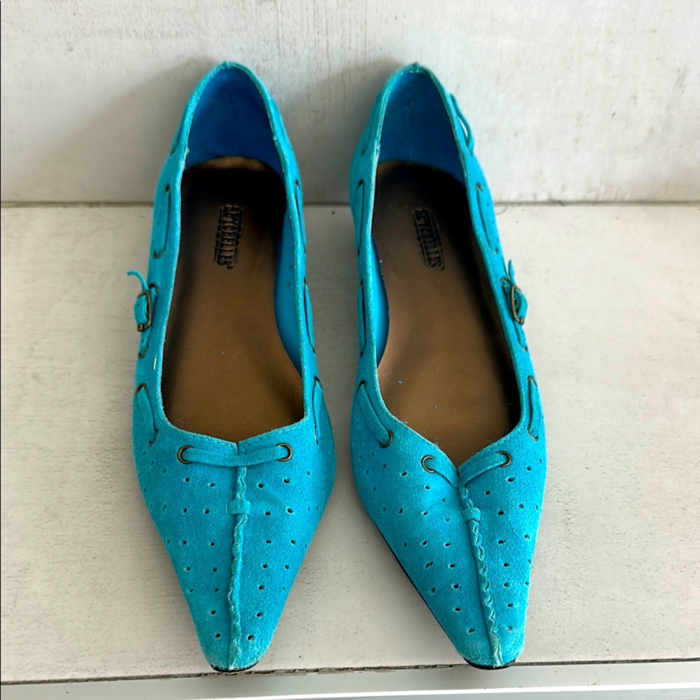 Stylish Seychelles Blue Women's Shoes